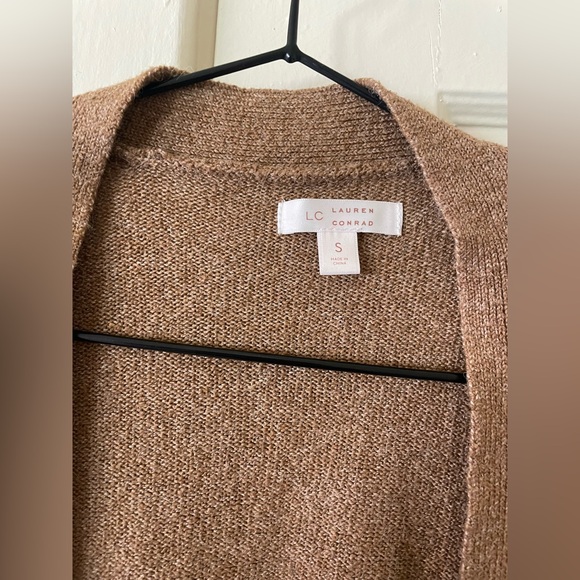 Long LC Lauren Conrad Button-Up Cardigan - Picture 3 of 4